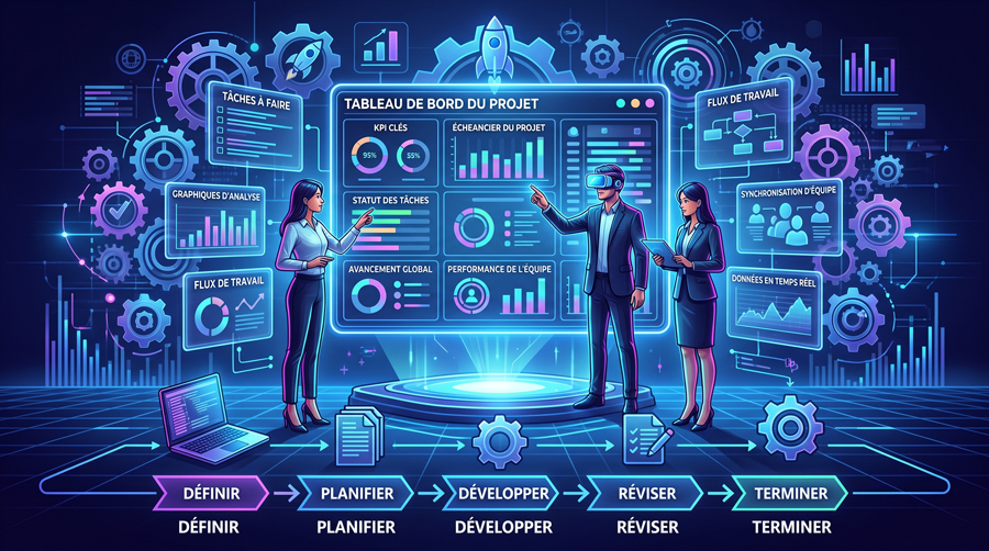 Déposer un projet WCOM Studio